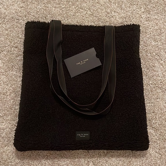 Rag & Bone Addison Sherpa tote - Picture 1 of 6